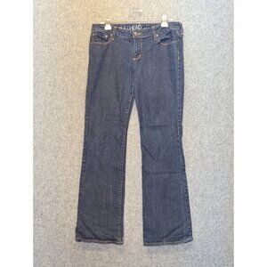 Bullhead Trading Co Women’s Jeans 13R Straight Cut Blue Denim Dark Wash Classic